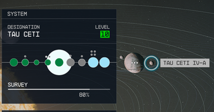 Starfield - Tau Ceti IV-a Planet Location