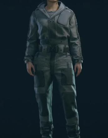 Starfield -  Gray Labor Jumpsuit