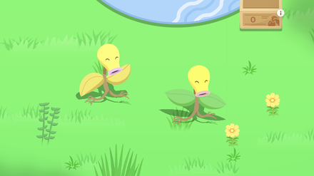 Shiny and Regular Bellsprout