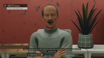 Starfield - Breach of Contract - Talk to Clint