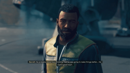 Starfield - Breach of Contract - Talk to Barrett Quest Start