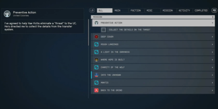Starfield - A Legacy Forged - Preventive Action
