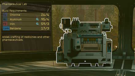 Starfield - Build a Pharmaceutical Lab