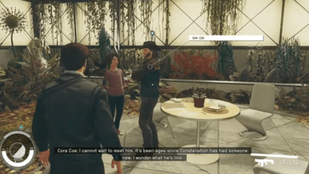 Starfield - Talk to Sam Coe in the Greenhouse