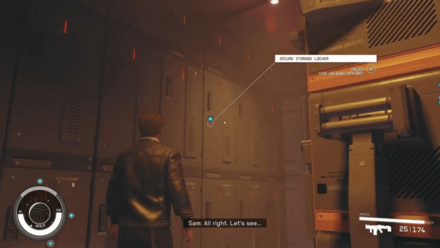Starfield - Search the maps in storage lockers