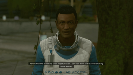 Starfield - Speak to Kelton Frush