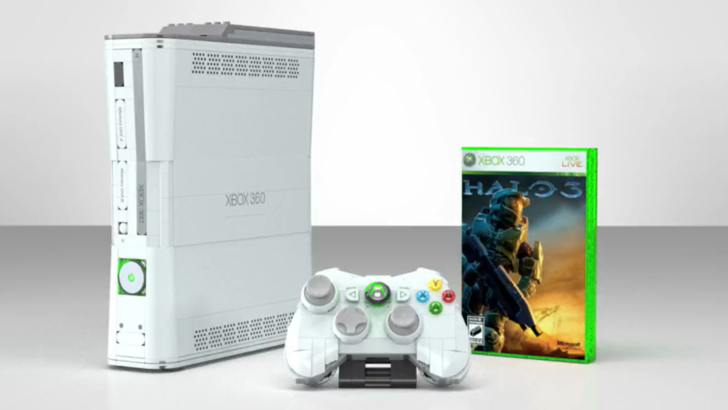 Mega Unveils Xbox 360 Replica Building Set