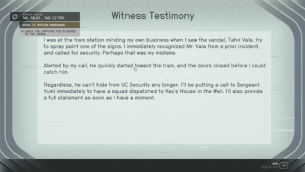 Starfield - Check the Computer for Evidence on the Vandal