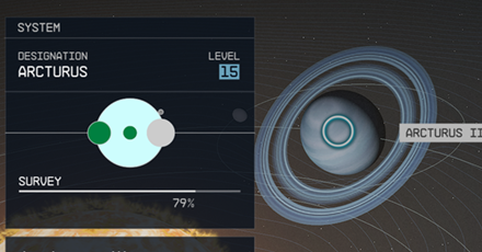 Starfield - Arcturus III Planet Location