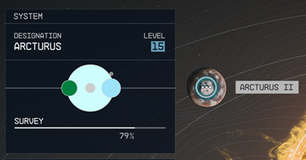 Starfield - Arcturus II Planet Location