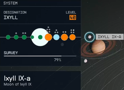 Starfield - Ixyll IX-a Planet Location