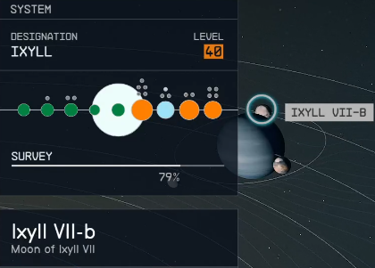 Starfield - Ixyll VII-b Planet Location