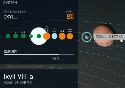 Starfield - Ixyll VIII-a Planet Location