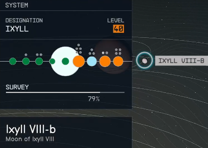 Starfield - Ixyll VIII-b Planet Location