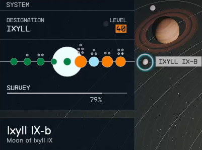 Starfield - Ixyll IX-b Planet Location