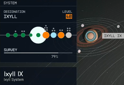 Starfield - Ixyll IX Planet Location