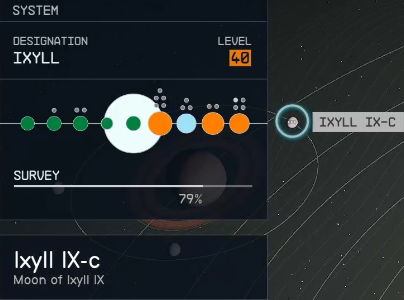 Starfield - Ixyll IX-c Planet Location