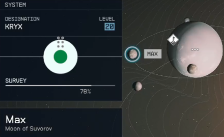 Starfield - Max Planet Location