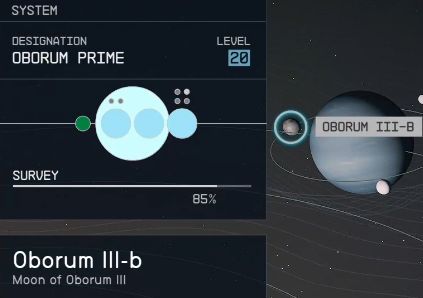 Starfield - Oborum III-b Planet Location