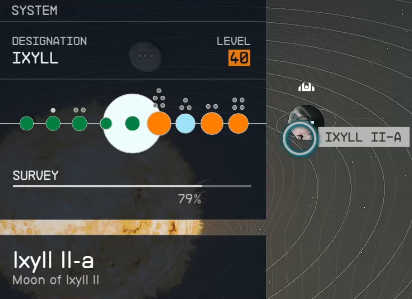 Starfield - Ixyll II-a Planet Location