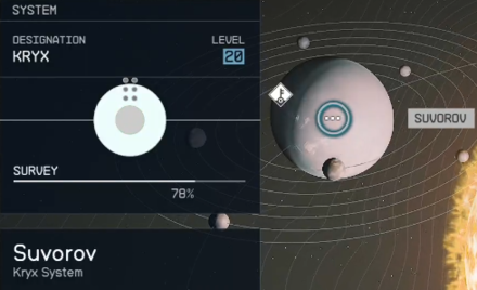 Starfield - Suvorov Planet Location