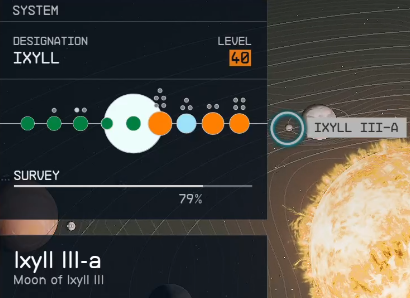 Starfield - Ixyll III-a Planet Location