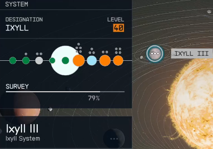 Starfield - Ixyll III Planet Location