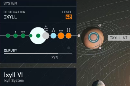 Starfield - Ixyll VI Planet Location