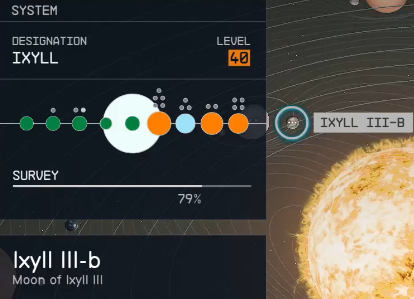 Starfield - Ixyll III-b Planet Location