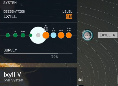 Starfield - Ixyll V Planet Location