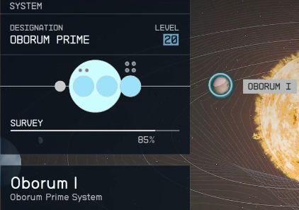 Starfield - Oborum I Planet Location