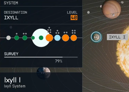 Starfield - Ixyll I Planet Location