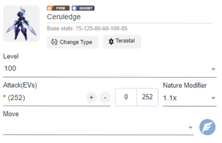 Pokemon SV - Tera Raid Damage Calc Pokemon Stats