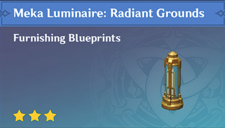 Genshin Impact - How to Get Meka Luminaire: Radiant Grounds Furnishing