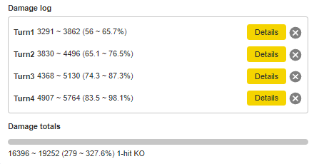 Pokemon SV - Tera Raid Damage Calc Damage Total