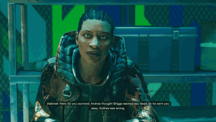 Starfield - Talk to Hatchet