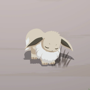 Shiny Eevee 2 - Droopy-Eared Sleep