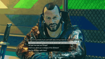 Starfield - Speak to Briggs