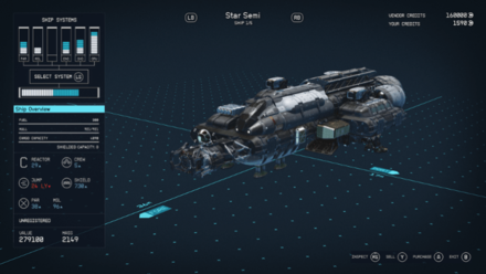 Starfield - Buy and Mod Ships at Hopetown