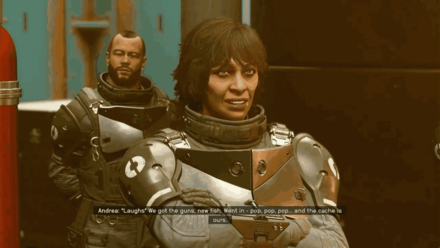 Starfield - Speak to Andrea