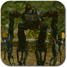 Starfield Crimson Fleet Robot Model A ID