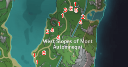 Genshin Impact - How to Get Mallow Wood and Effects - Mallow Wood in Belleau Region