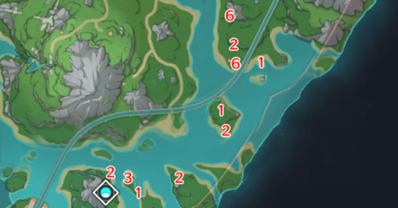 Genshin Impact - How to Get Mallow Wood and Effects - Mallow Wood in Belleau Region