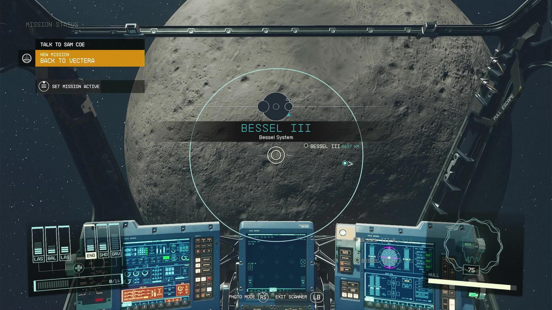 Starfield - Rescue Barrett Skip - Travel to Bessel III