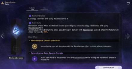 Star Rail - Swarm Disaster - Path of Remembrance