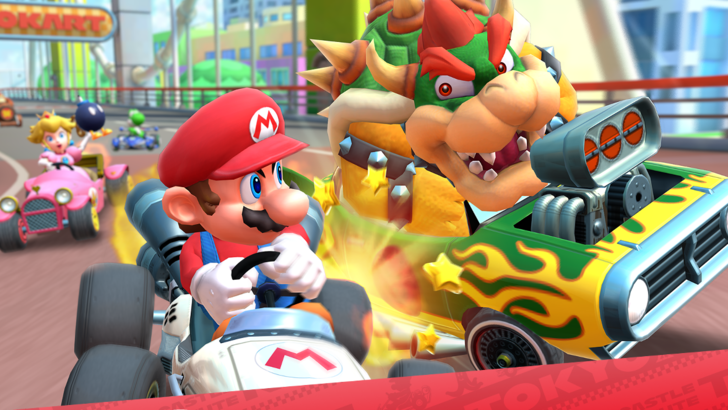 The Anniversary Tour begins in the Mario Kart Tour game