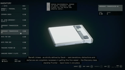 Starfield - Listen to Emergency Transmission 02