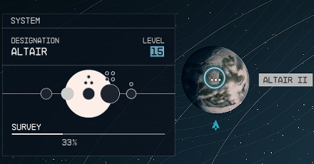 Starfield - Altair II Planet Location