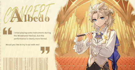 Genshin Impact - Overture of Wandering Notes - Commemorative Concet Ticket