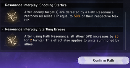 Star Rail - Path of The Hunt - Resonance Interplay